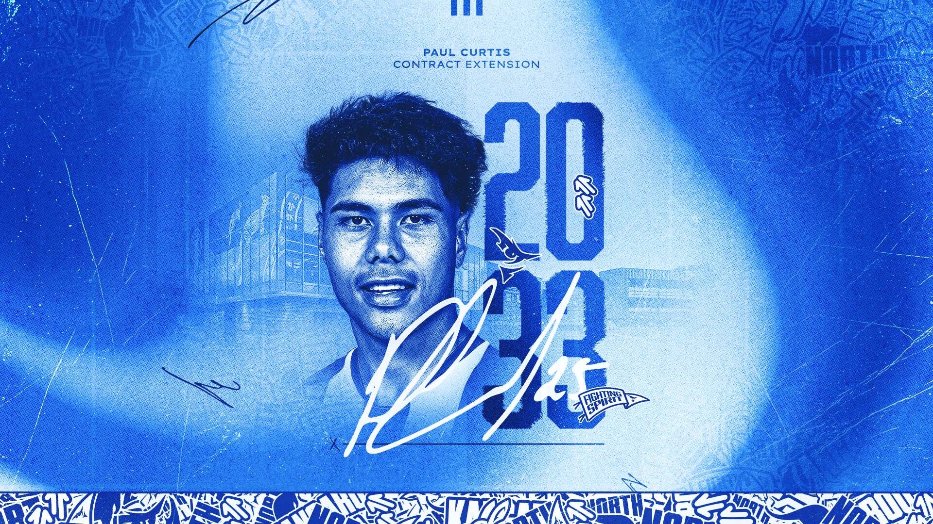 Paul Curtis: Forward signs huge contract extension