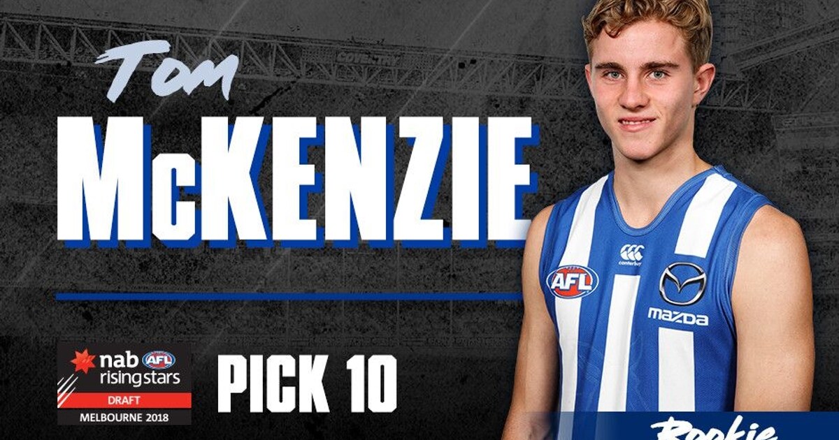 Rookie Tom Mckenzie