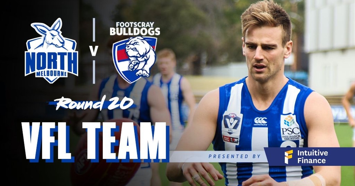 VFL Team Round 20, 2019 VFL Team Round 20, 2019