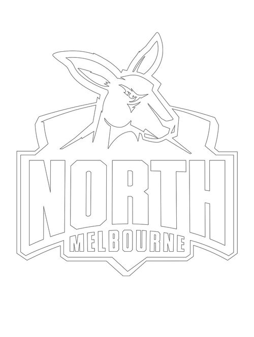 Afl Logo Colouring Pages 