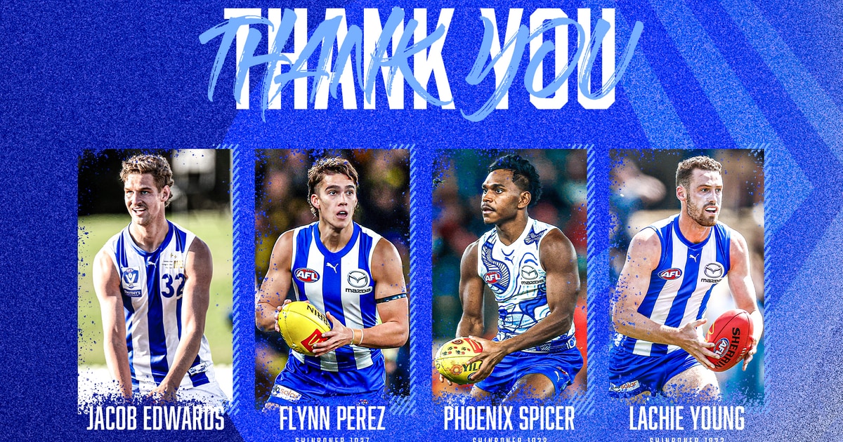 North Melbourne Confirms Four List Changes north-melbourne-confirms-four-list-changes