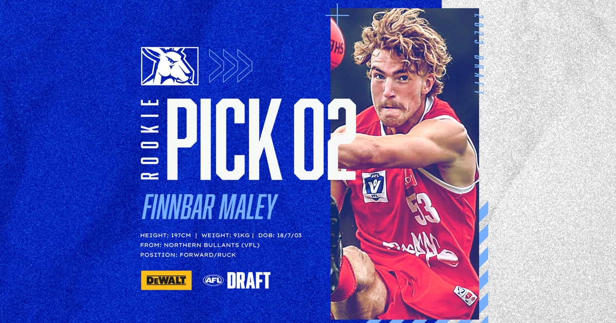 Finnbar Maley Roos boost tall stocks with rookie selection