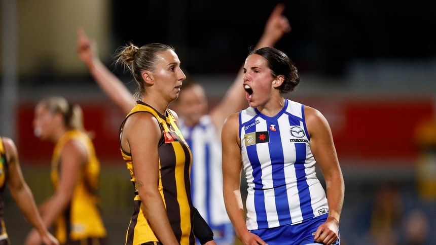 AFLW 2025 First Qualifying Final - North Melbourne v Hawthorn