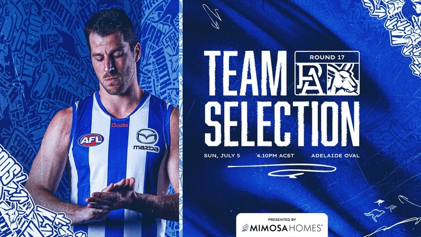 Team Selection R17 Screen