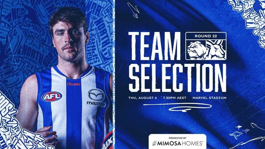 Team Selection R22 Screen