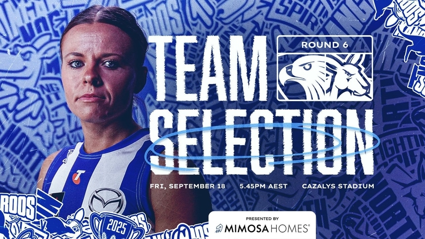 Team Selection R6 Screen