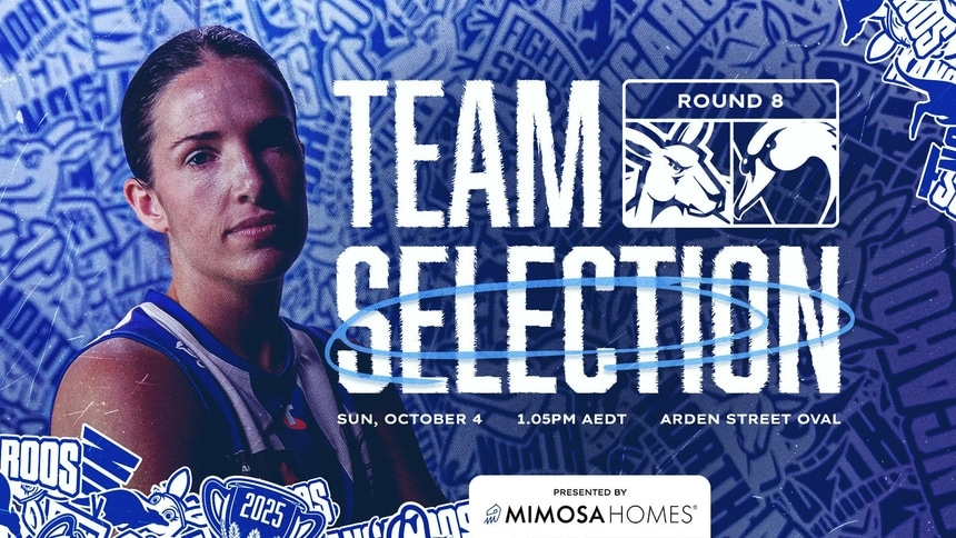 Team Selection R8 Screen