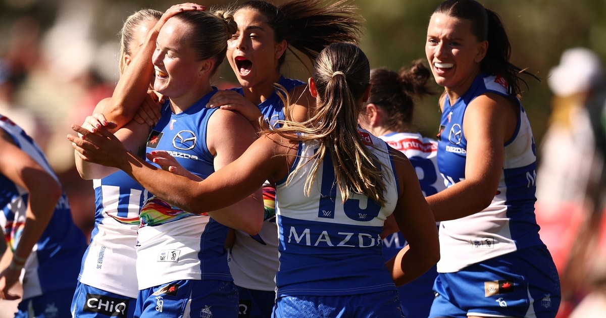Logo Grup Ran AFLW R10 match report: Roos run away late to down Dons